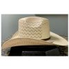 Western Hat * | Sale Serratelli Natural Taupe Alamo Shantung Straw Western Hat