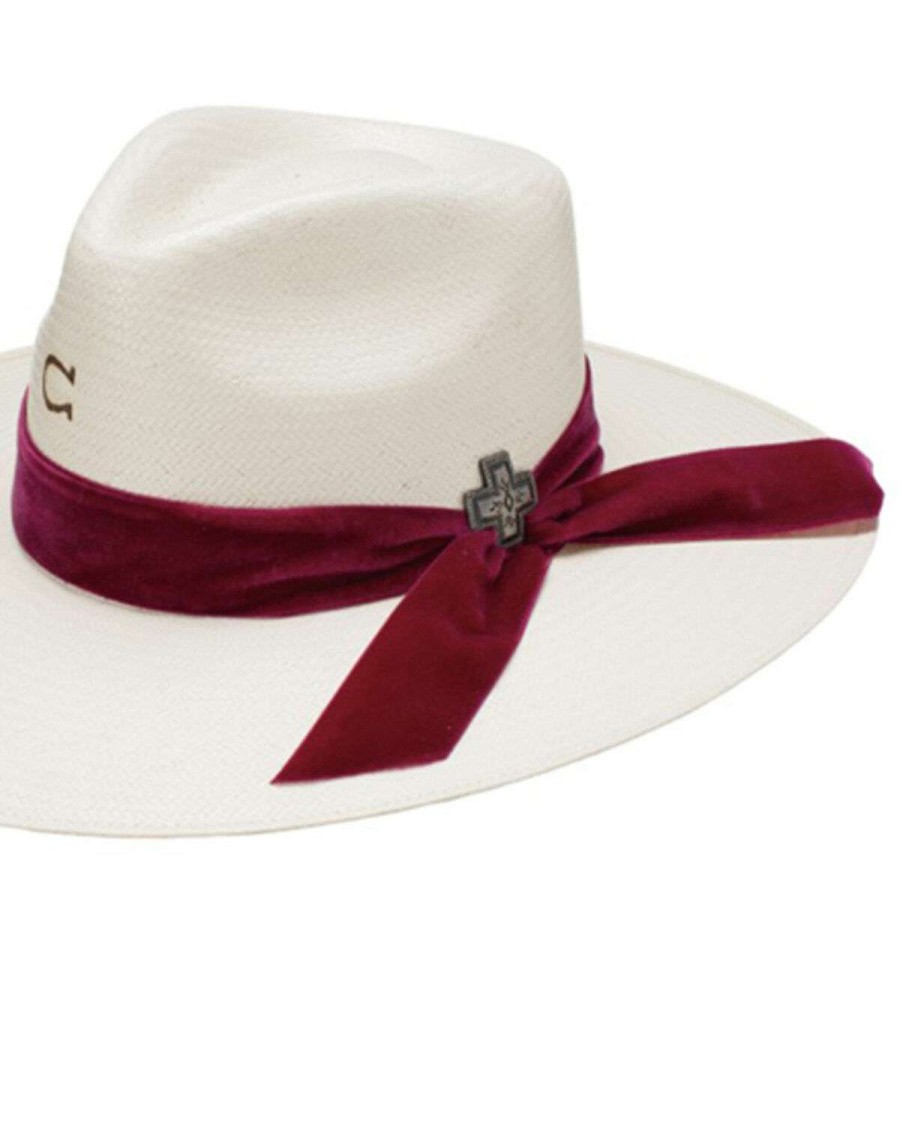 Western Hat * | Resistol Online Charlie 1 Horse Women'S 10X Truth Shantung Straw Western Hat