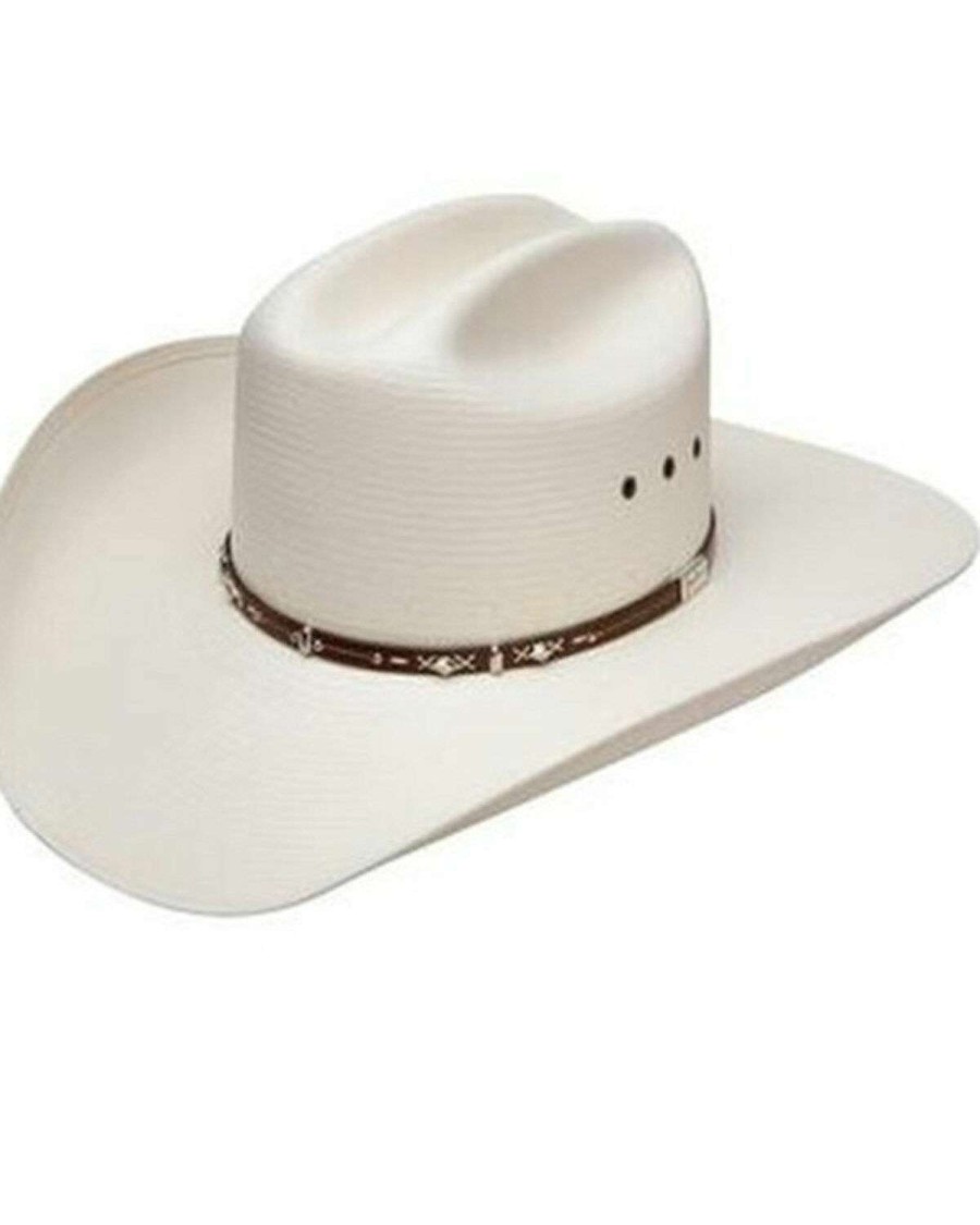 Western Hat * | Sale Resistol Natural 10X Hazer Cattleman Straw Western Hat