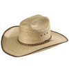 Cowboy Hats * | Sale Resistol Brush Hog Mexican Palm Straw Cowboy Hat