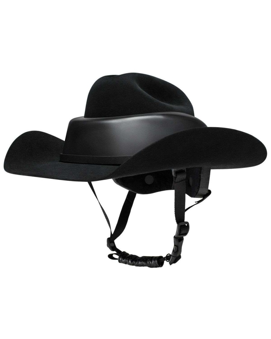 Cowboy Hats * | Discount Resistol Ridesafe Helmet Cowboy Hat