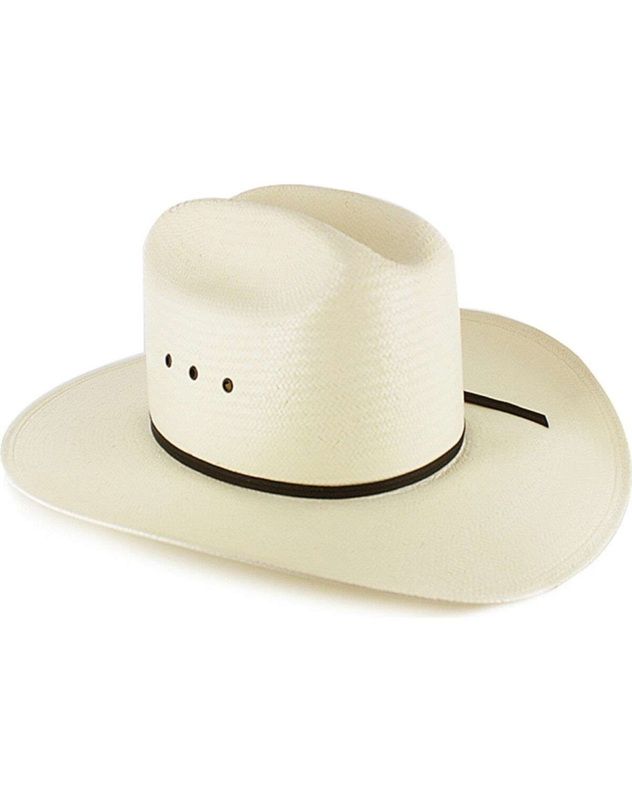 Cowboy Hats * | Clearance Resistol Kid'S Elastic Fit Straw Cowboy Hat