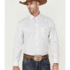 Western Shirt * | Sale Resistol Men'S Milton Small Check Plaid Long Sleeve Button-Down Western Shirt