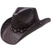 Cowboy Hats * | Peter Grimm Ltd Discount Peter Grimm Vado Skulls & Rings Hat Band Straw Cowboy Hat