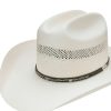 Western Hat * | Clearance Resistol Men'S George Strait 10X Edgefield Western Straw Hat