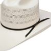 Western Hat * | Sale Resistol Men'S 20X Natural Chase Shantung Straw Western Hat