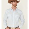 Western Shirt * | Resistol Online Reisistol Men'S Valpariso Medallion Print Long Sleeve Snap Western Shirt