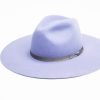 Western Hat * | Outlet Rodeo King Women'S Tracker Lilac Fur Felt Western Hat