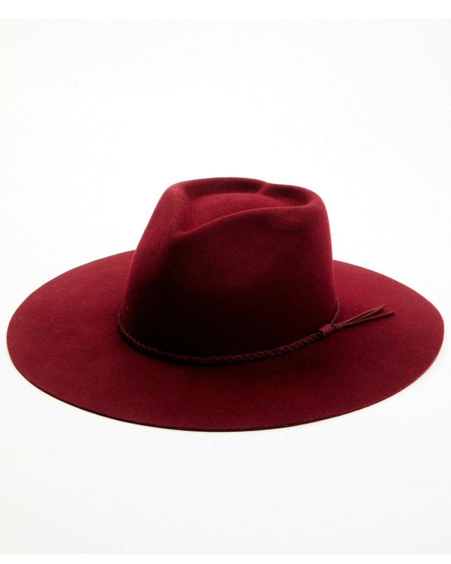 Western Hat * | Peter Grimm Ltd Online Peter Grimm Amor Mio Heart Crown Wool Felt Western Hat