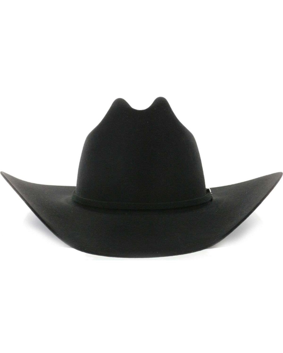 Cowboy Hats * | Sale Rodeo King Rodeo 5X Black Felt Cowboy Hat