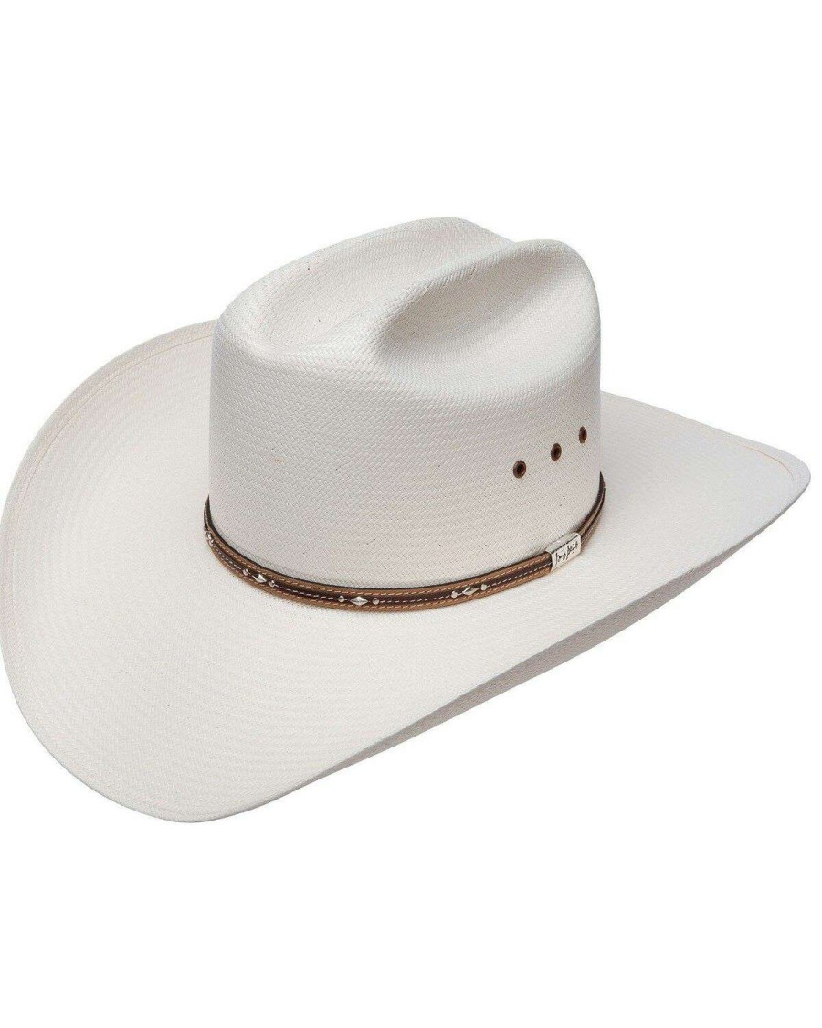 Cowboy Hats * | Clearance Resistol Men'S George Strait Kingman 10X Straw Cowboy Hat