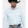 Western Shirt * | Outlet Resistol Men'S Valparaiso Geo Print Long Sleeve Western Shirt