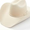 Western Hat * | Sale Serratelli 6X Beaumont Silver Belly Self Buckle Band Fur-Felt Western Hat