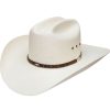 Cowboy Hats * | Sale Resistol Men'S 10X Natural Santa Clara Straw Cowboy Hat