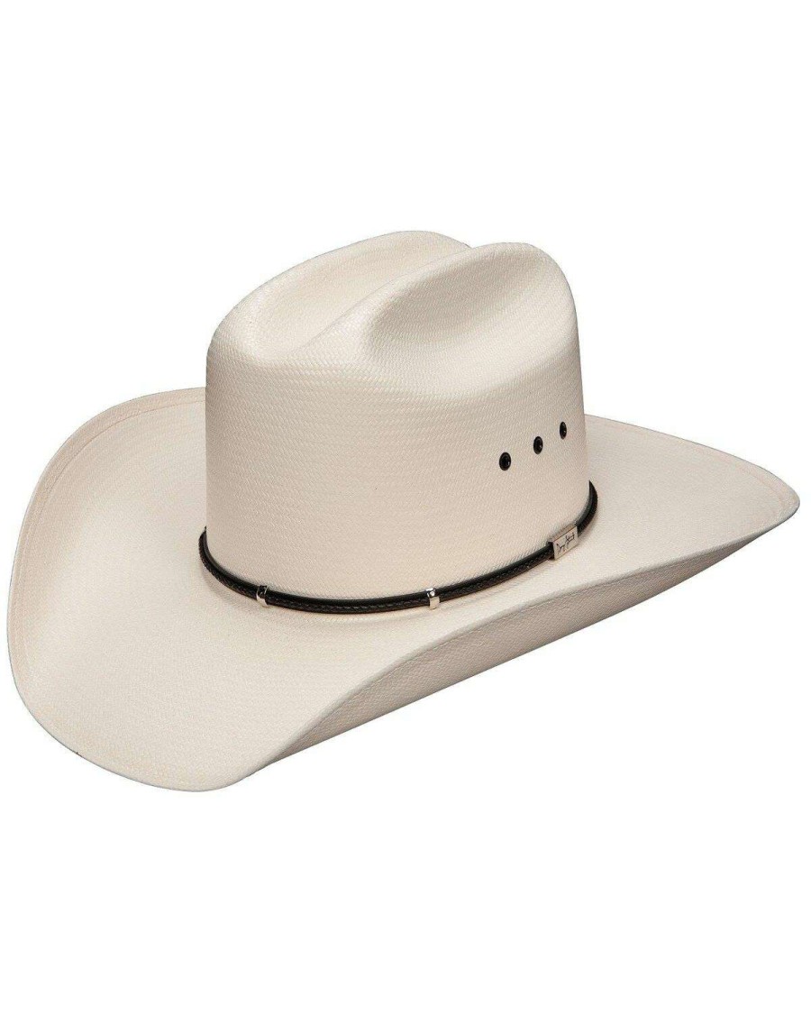 Cowboy Hats * | Clearance Resistol Men'S George Strait Two Step 8X Shantung Straw Cowboy Hat