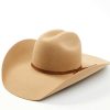 Western Hat * | Online Serratelli Women'S Cattleman Fur Felt Western Hat