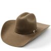 Western Hat * | Clearance Serratelli 10X Boss Self Band Felt Western Hat