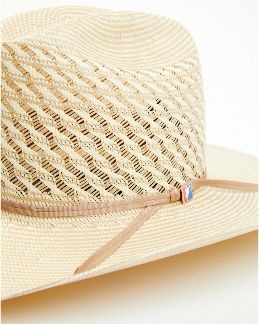 Western Hat * | Clearance Resistol Tan Wright Ryder Shantung Straw Western Hat