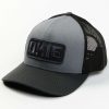 Caps * | Online Okie Men'S Tico Tri Indigo Puff Logo Patch Mesh-Back Ball Cap