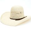 Western Hat * | Discount Rodeo King 25X Jute Straw Open Crown Western Hat