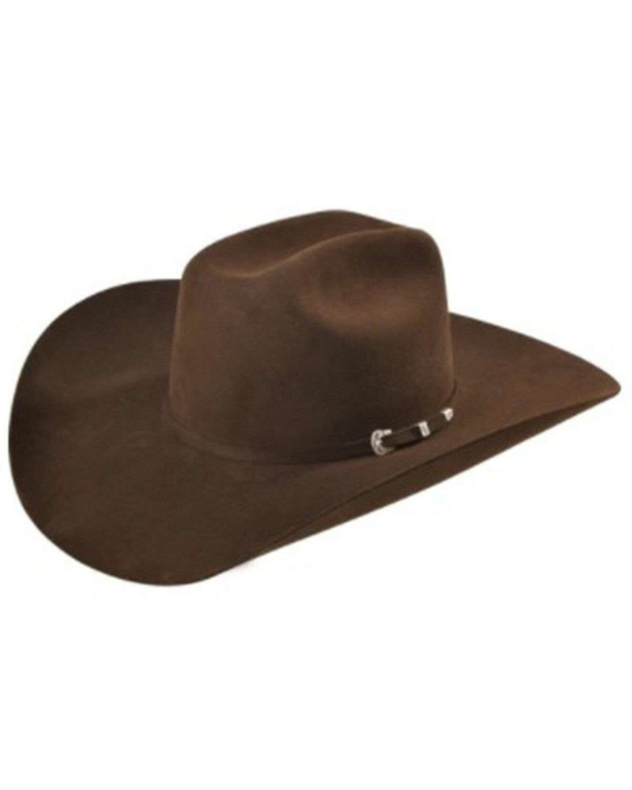 Western Hat * | Outlet Serratelli 6X Beaumont Pecan Fur Felt Western Hat