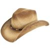 Cowboy Hats * | Peter Grimm Ltd Discount Peter Grimm Headwear O Annie Pgd Brand Straw Cowboy Hat