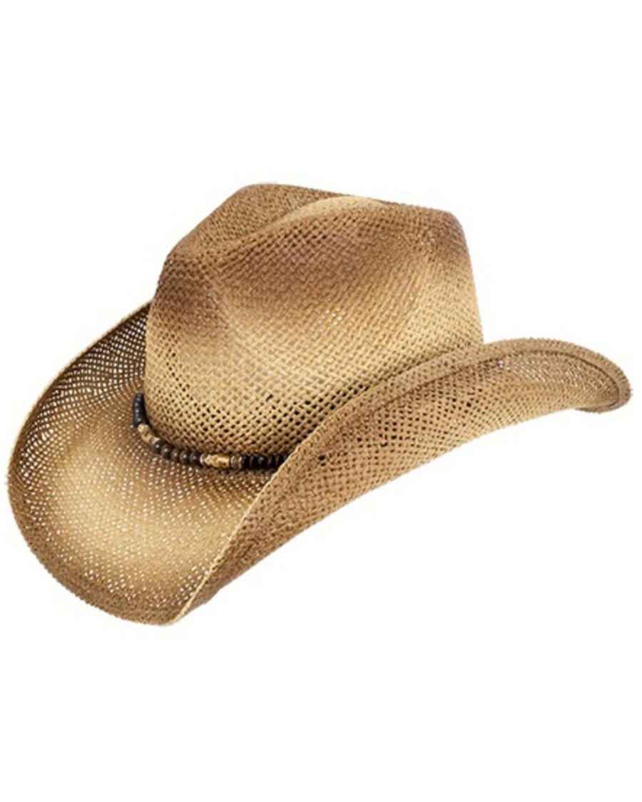 Cowboy Hats * | Peter Grimm Ltd Discount Peter Grimm Headwear O Annie Pgd Brand Straw Cowboy Hat