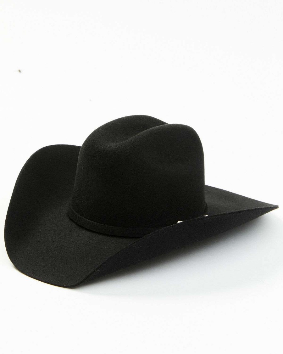 Western Hat * | Discount Serratelli 5X Remington Self Band Felt Western Hat