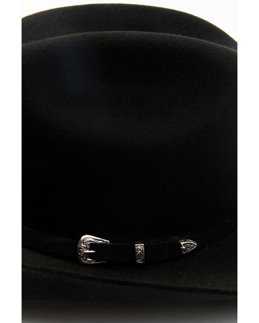 Western Hat * | Discount Serratelli 5X Remington Self Band Felt Western Hat